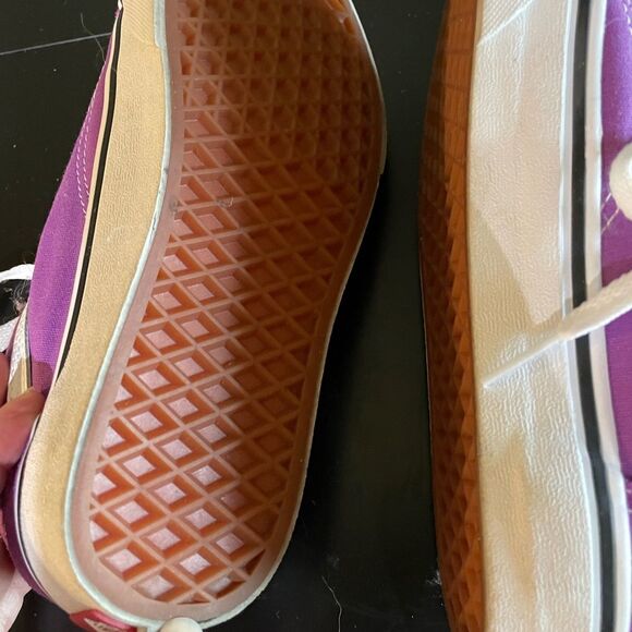 Vans Old Skool Vulcanized Purple Suede Canvas Shoes sneakers UNISEX W 7.5 M 6 - Picture 6 of 9